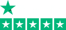 A badge logo from Trustpilot for reviews that you can show on your own website, wearegeeky.com the home of pay monthly web and graphic design.