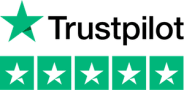 Trustpilot logo written in letters. wearegeeky.com the home of pay monthly web and graphic design.